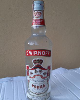 Vodka Smirnoff cl 75 Anni 80