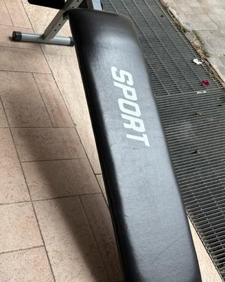 Panca piana per addominali
