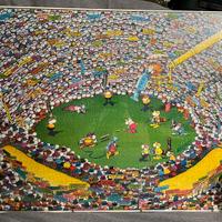 Quadro puzzle 2000pezzi “Mordillo master putt”