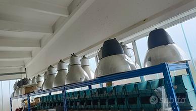 lampadario vintage industriale 