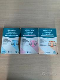 Aplha test economia/giurisprudenza