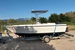 Carrello barca 1300kg rimorchio stradale omologato