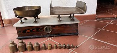 Antica bilancia da tavolo d’epoca