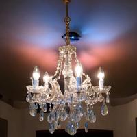 antico lampadario stile Maria Teresa