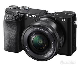Fotocamera Sony Alpha 6400  obiettivo 16-50 nuova