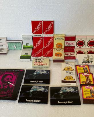Collezione fiammiferi Vintage Svizzera