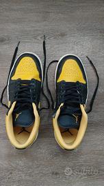 Air Jordan 1 Low Scarpe Giallo/Nero