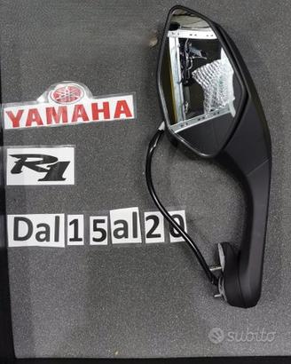 COPPIA DI SPECCHIETTI RETROVISORI ORIGINALI YAMAHA