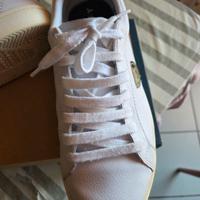 Fred PERRY scarpe bianche pelle n 41