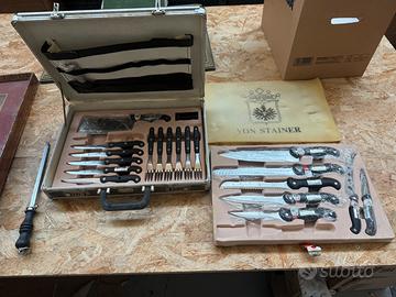 Set coltelli Von Stainer con valigetta
