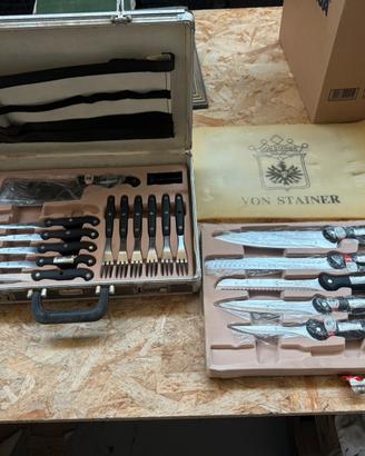 Set coltelli Von Stainer con valigetta