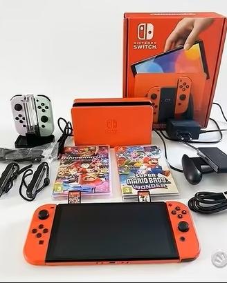 Nintendo Switch - Modello OLED edizione RED Mario