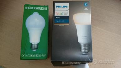 lampadina Philips Hue e con sensore di movimento 