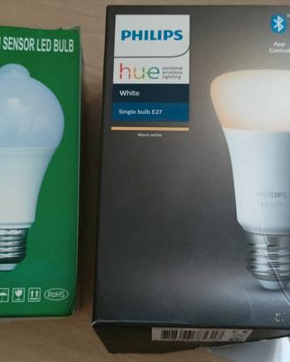 lampadina Philips Hue e con sensore di movimento 