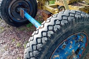 Assale rimorchio completo