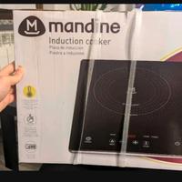 Piano cottura a induzione Mandine nero