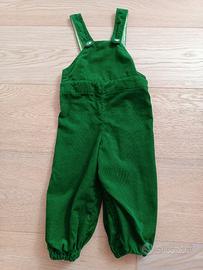 Salopette velluto nuova