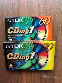 4 musicassette TDK CDing1e T1