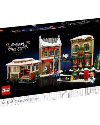 Lego Icons 10308 Natale nella Strada Principale