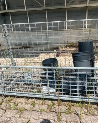 Contenitore in ferro zincati da esterno