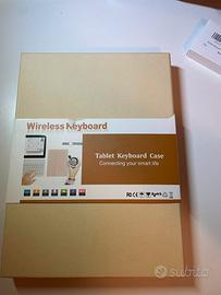 Cover AMZcase per iPad 2018 6a gen con tastiera