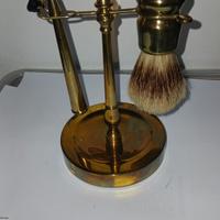 Set barba ottone lucido anni 80 MAI USATO