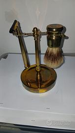 Set barba ottone lucido anni 80 MAI USATO