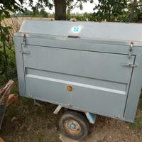 carrello per rasaerba 