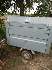 carrello per rasaerba 