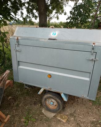 carrello per rasaerba 