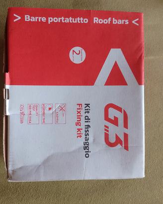 Kit fissaggio barre portatutto G3 68.062
