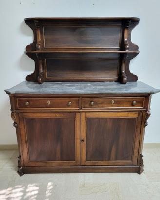 Credenza in noce massello