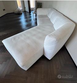 Divano brand MDF colore bianco