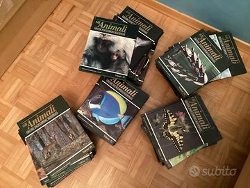 Gli animali, Grande inciclopedia illustrata 56 pez