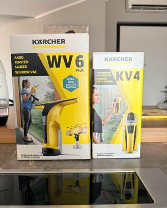 Kärcher WV6 Plus + KV4 originali NUOVI