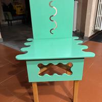 Sedia Polinesia di Massimo Morozzi the 80s
