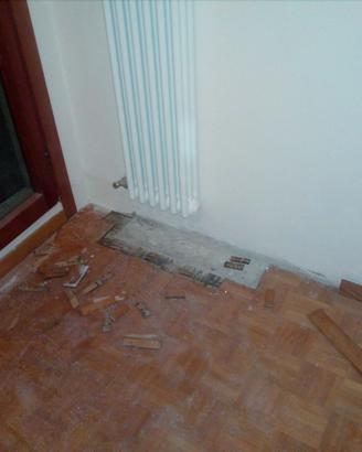 Fornitura parquet per lavori di rilevigatura