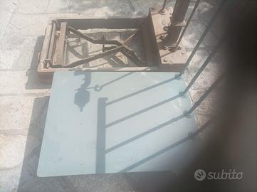 Bilico in ferro, bilance e erogatori