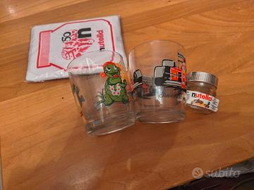 bicchieri Nutella e gadget 