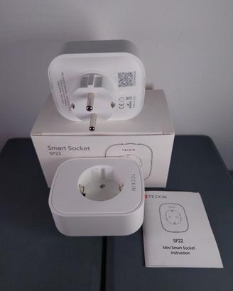 Doppia presa smart per smart home - controllabile