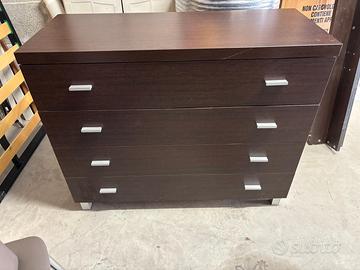 LETTO COMÓ E COMODINI