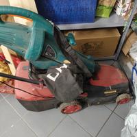 soffiatore e tagliaerba 