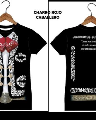 T-shirt messicana Charro
