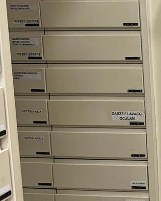 Cassettiere farmacia