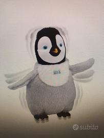 Peluche pinguino Erik happy feet che canta e balla