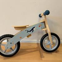 Bici senza pedali perfetta in legno MAI USATA