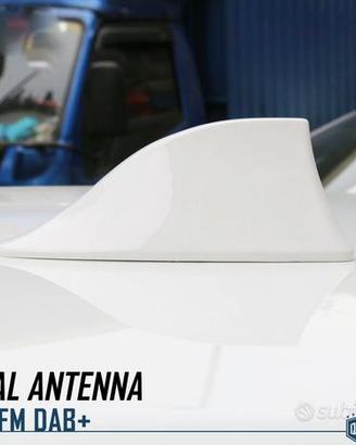 Antenna PINNA SQUALO BIANCA per BMW X VERO SEGNALE