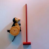 Thun - Gioco Pinguino legno vintage