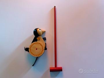 Thun - Gioco Pinguino legno vintage