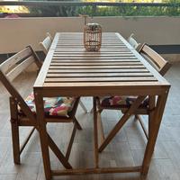 tavolo ikea+4 sedie